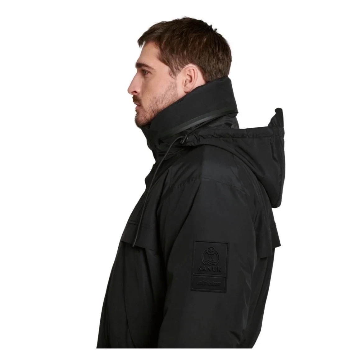New Kanuk Ski-Doo Acer Mens Xl Collab Black Winter Snow Parka Jacket — image 3 of 8